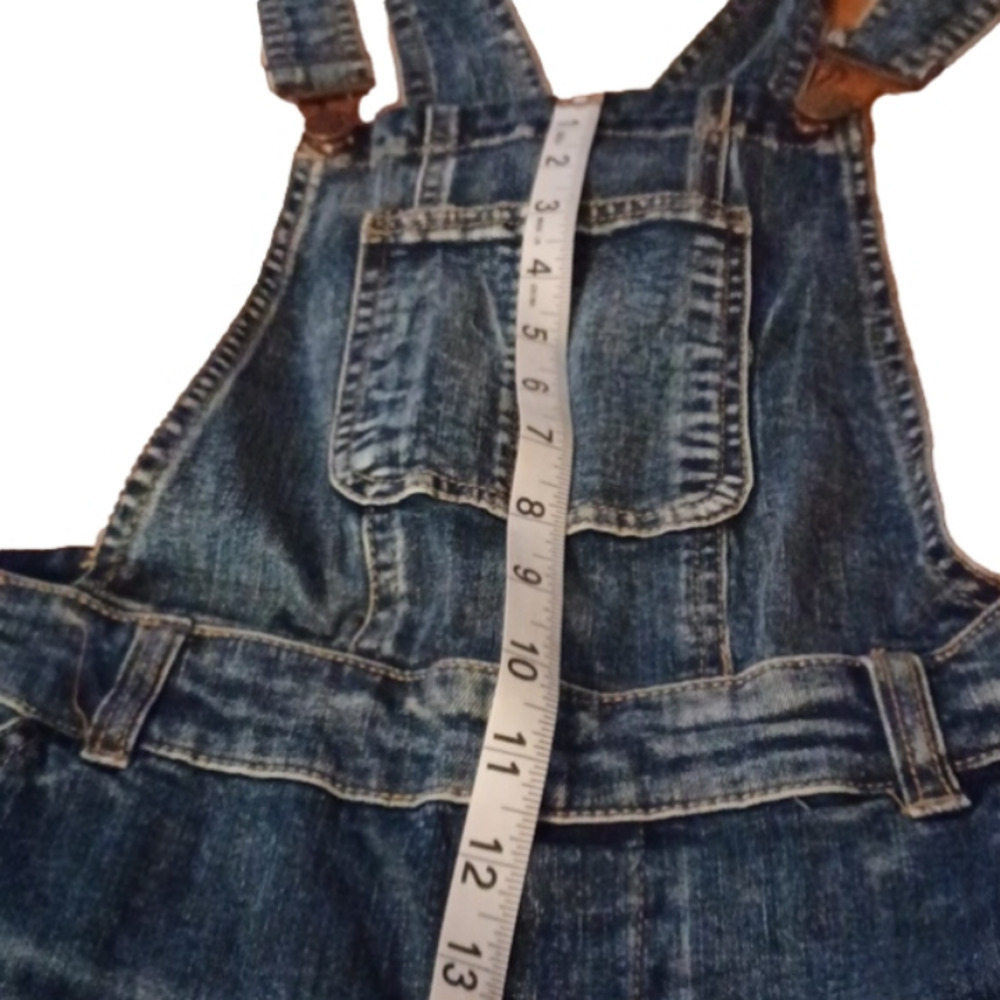 DISTRESSED overalls by Dollhouse. Size 7 .Great for Spring! - Picture 12 of 14